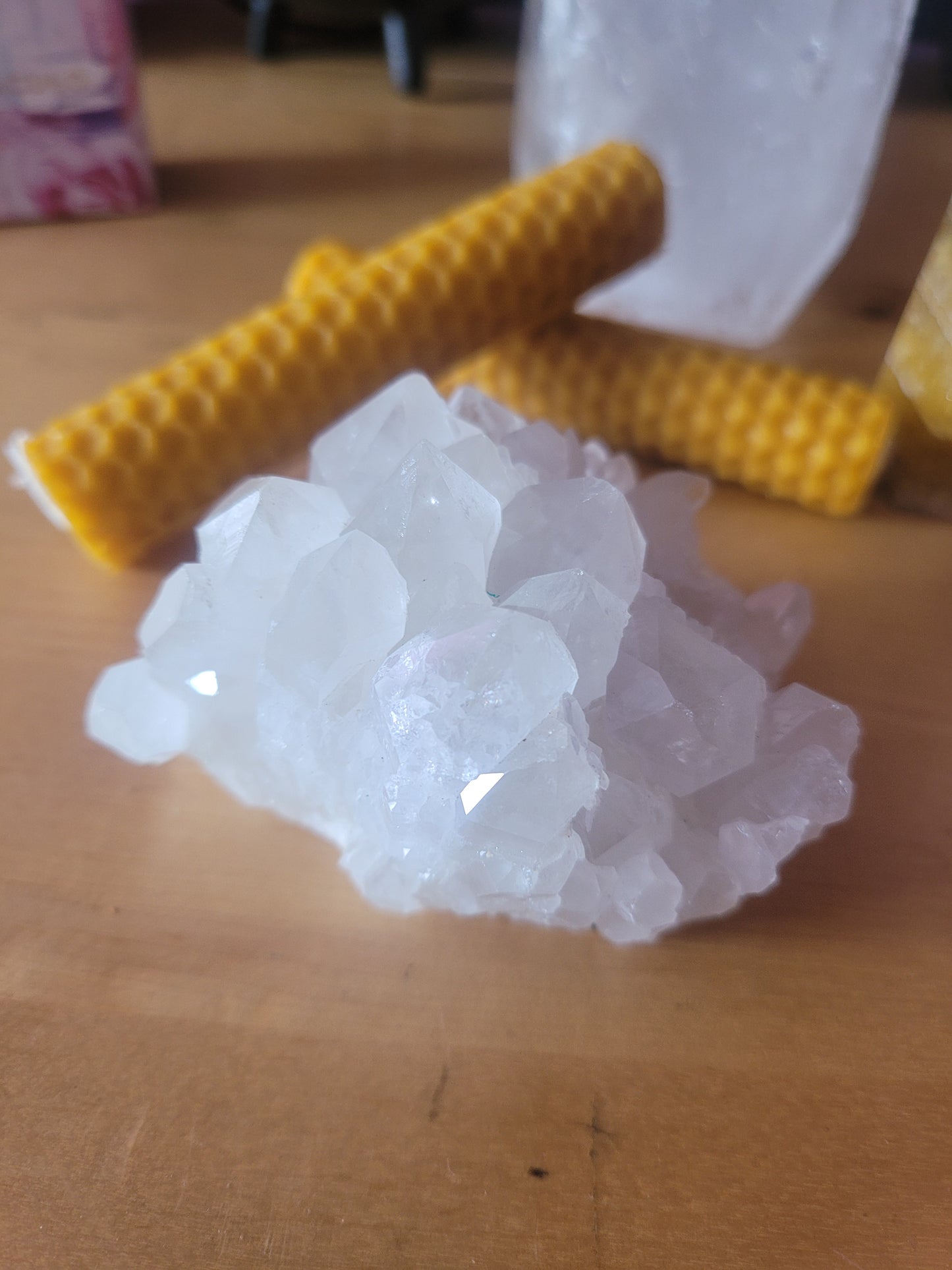 Drusa Cuarzo Blanco