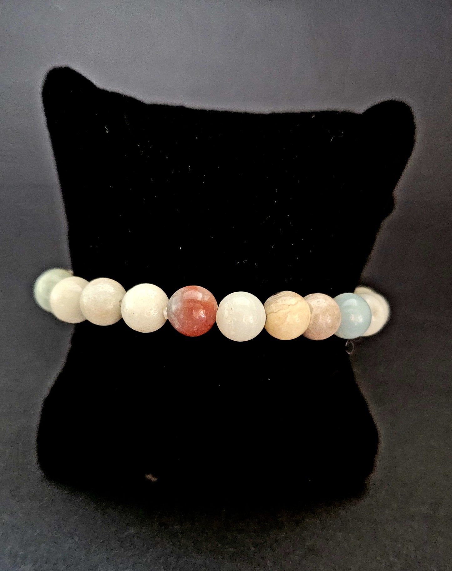 pulsera amazonita clara