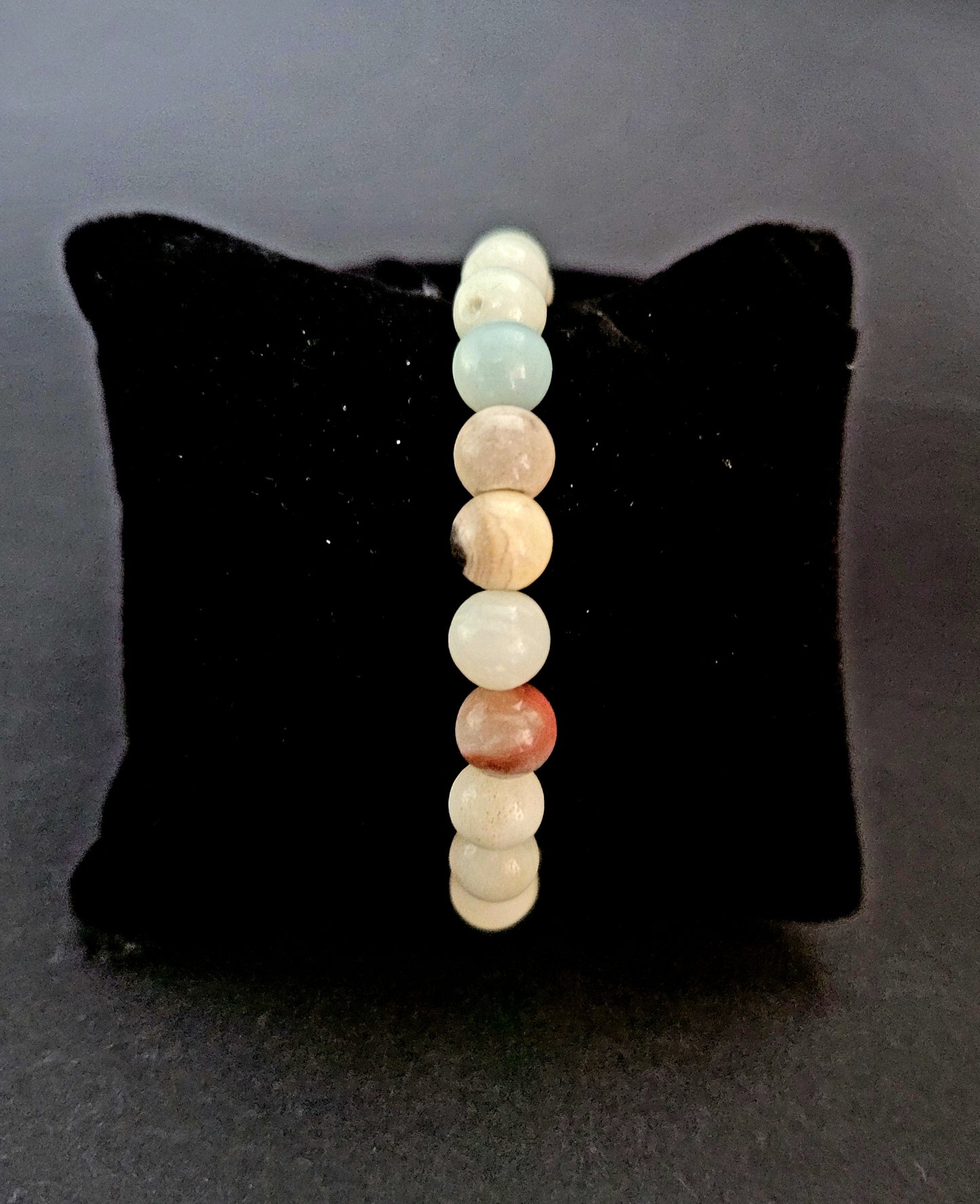 pulsera amazonita clara